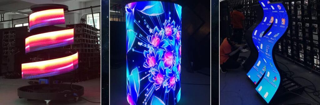 soft flexible led display