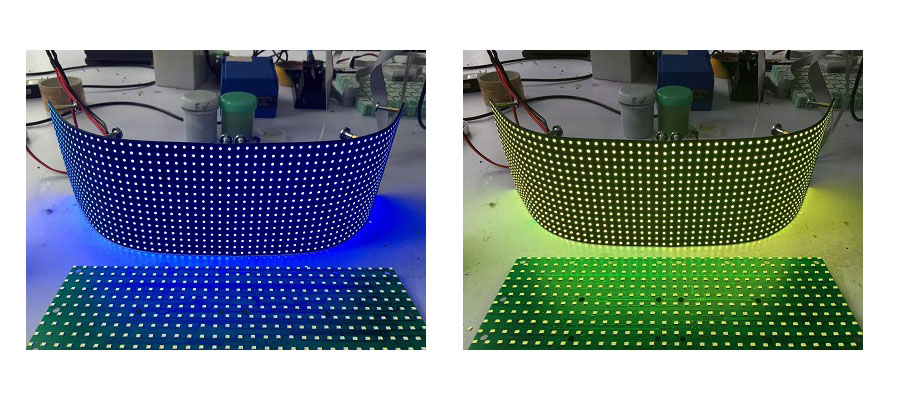 Unit Flexible LED display