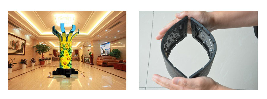 Unit Flexible LED display