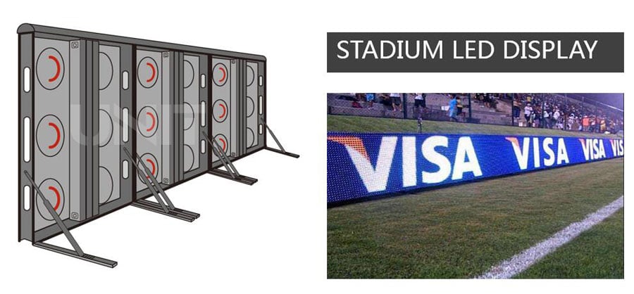 Unit OF800 outdoor frontal service LED display