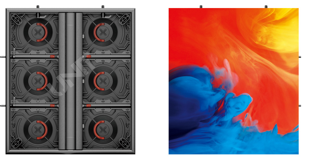 Unit OF800 outdoor frontal service LED display
