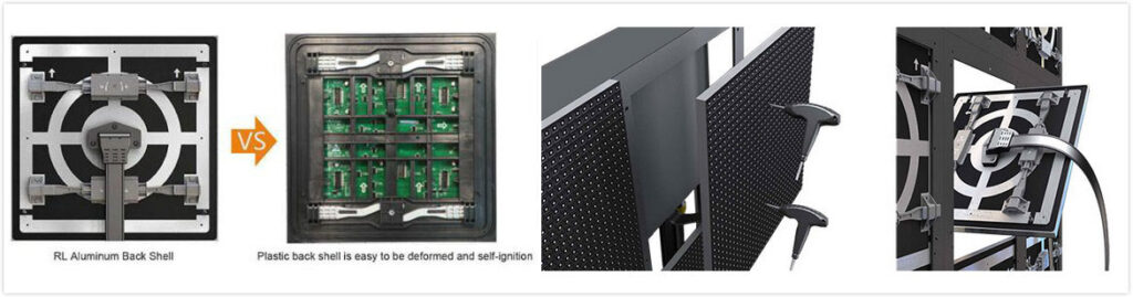 Aluminium IP68 frontal service module