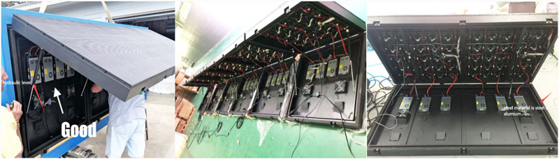 front opening type LED display