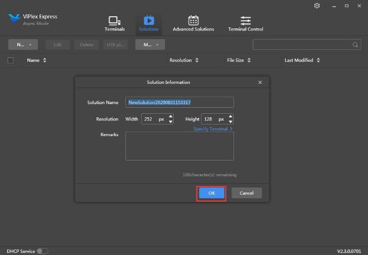 novastar ViPlex Express edit Solutions