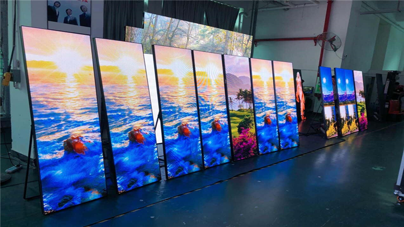 LED display poster advantages
