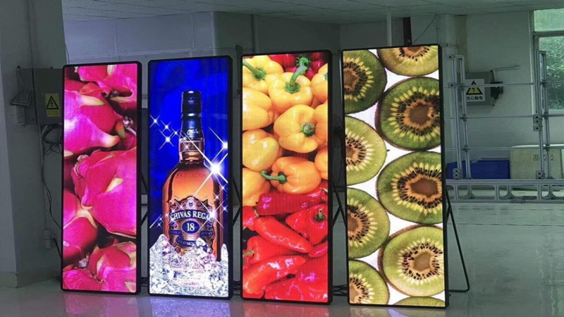 Smart LED poster screen advantages