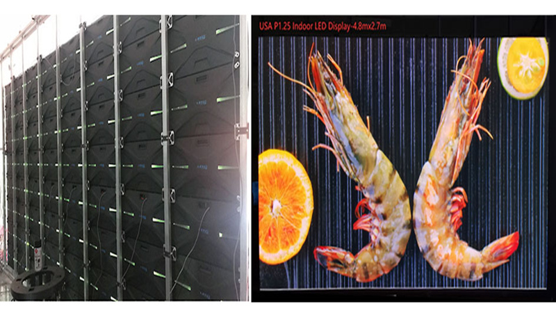 Indoor LED display case USA
