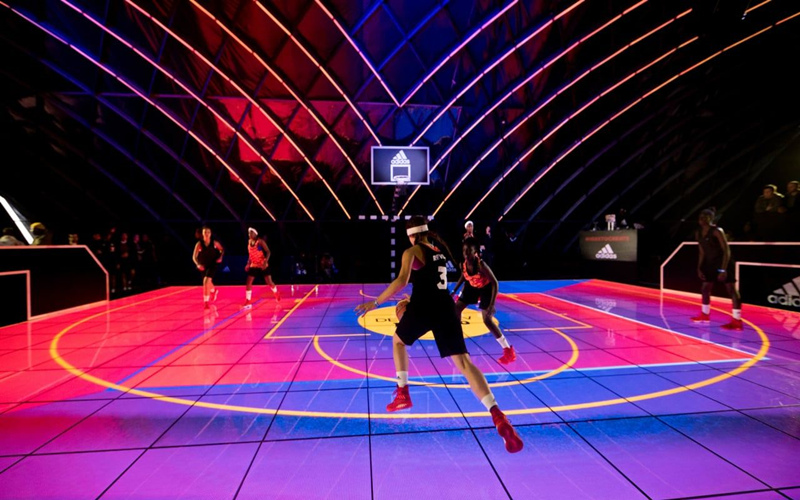 Interactive LED Floor for sport