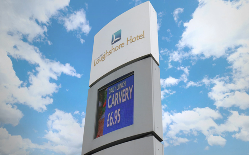 LED display boards for hotels