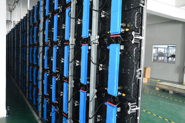 P3.91mm Rental LED video wall to italy