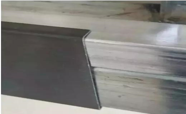 install steel edging for LED display module
