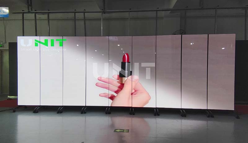 LED wall poster