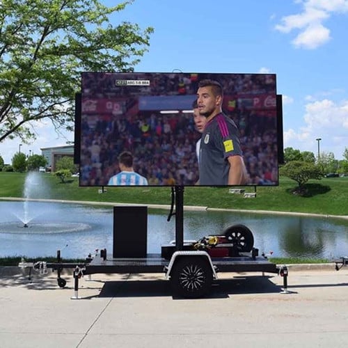 Mobile LED screens for digital advertising1