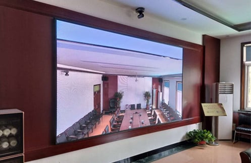 LEDdisplay in conference room