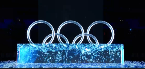 Olympic Rings-Creative led display