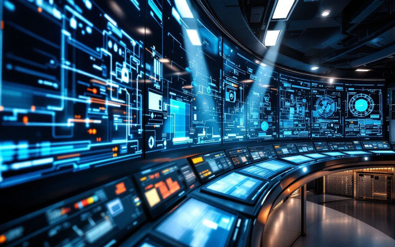 High Resolution LED Screen for Control Rooms & Command Centers
