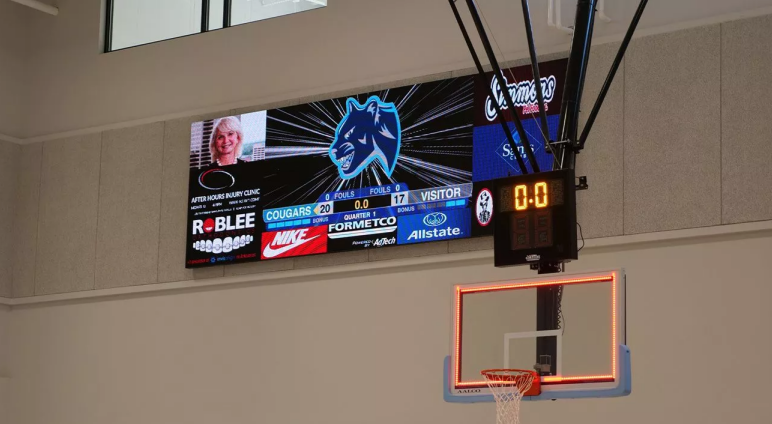 indoor led video scoreboard