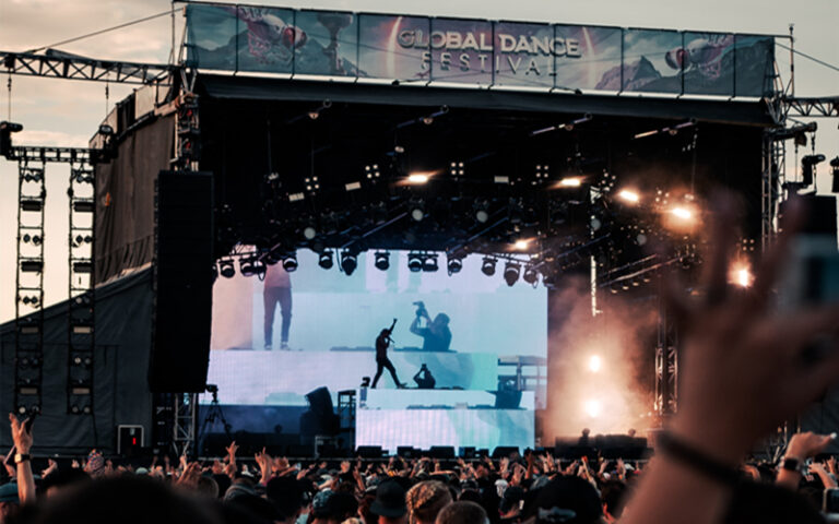 stage rental led screen