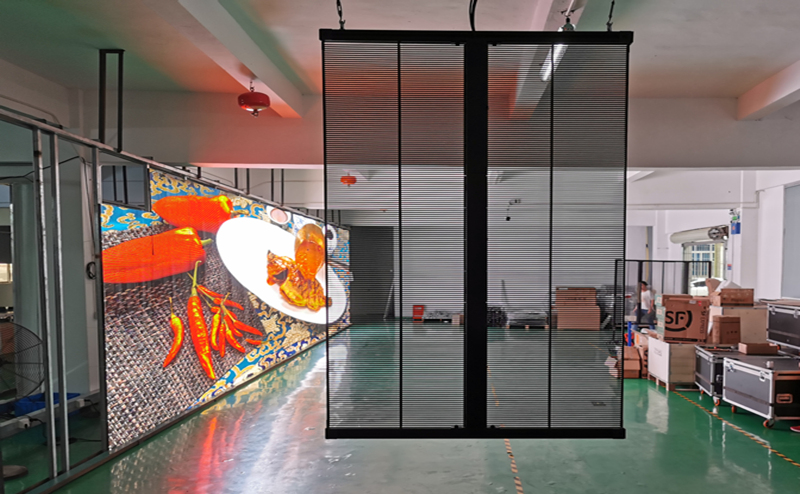 p3.91 transparent led display 2