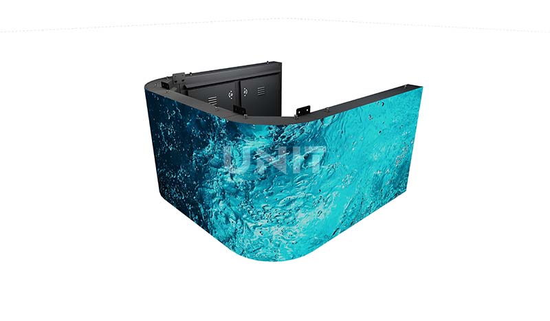 3D led display solution-iron cabinet (2)