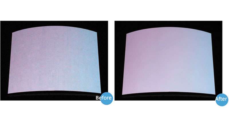Curved LED Screen Calibration Solution 2