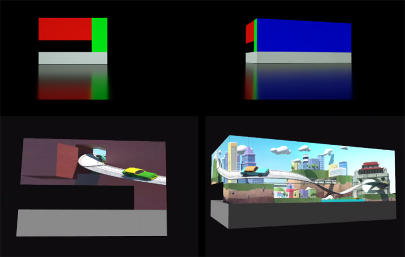 Naked-eye-3D-LED-display-view-angle