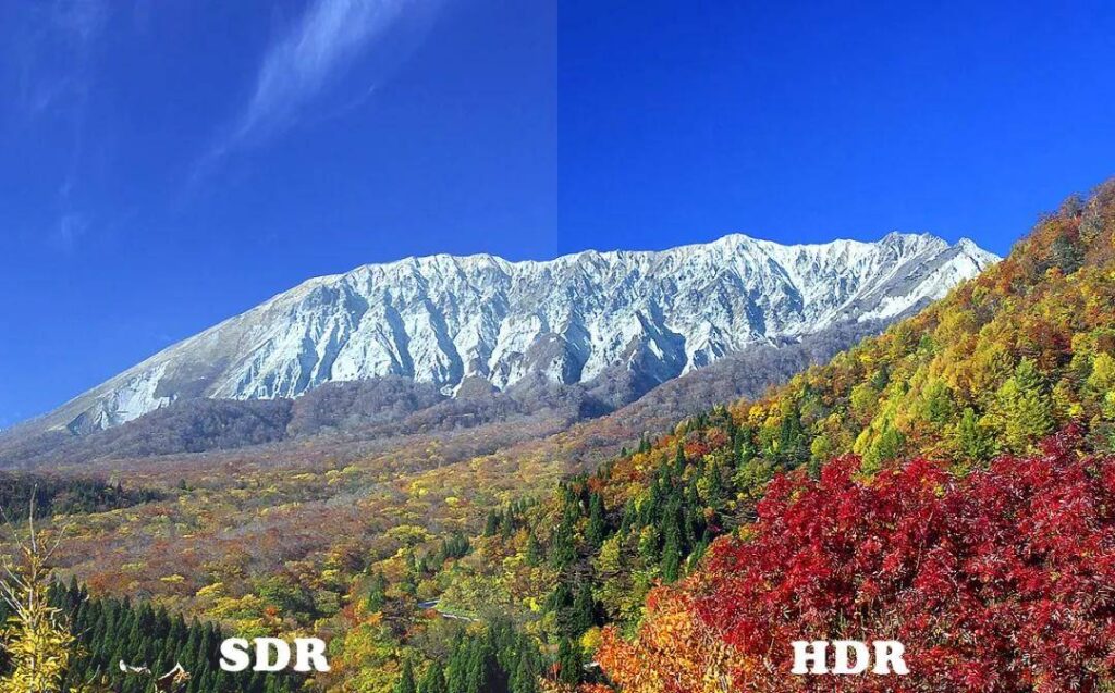 SDR vs HDR