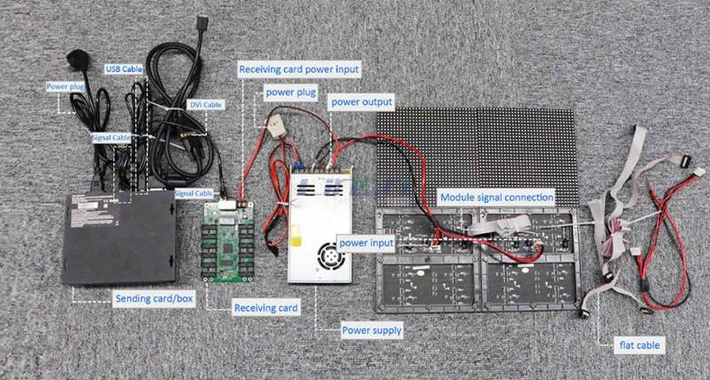 led screen spare parts