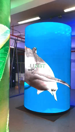 P3mm cylinder led screen (3)