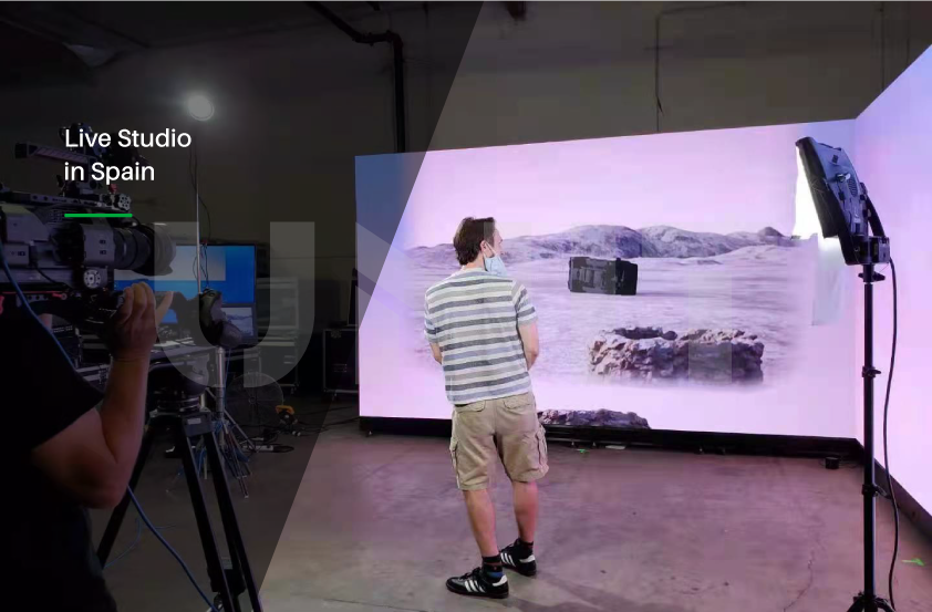 live studio in Spain