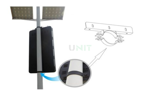 high stability of smart pole led screen