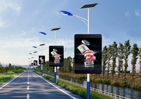 street pole led display