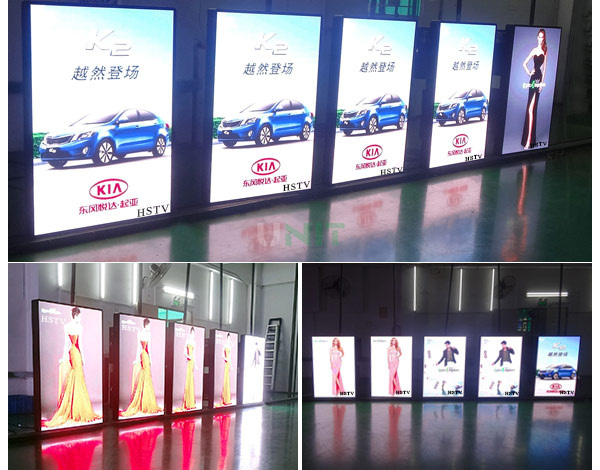Street pole led display