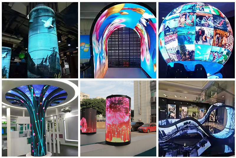outdoor flexible led display applications