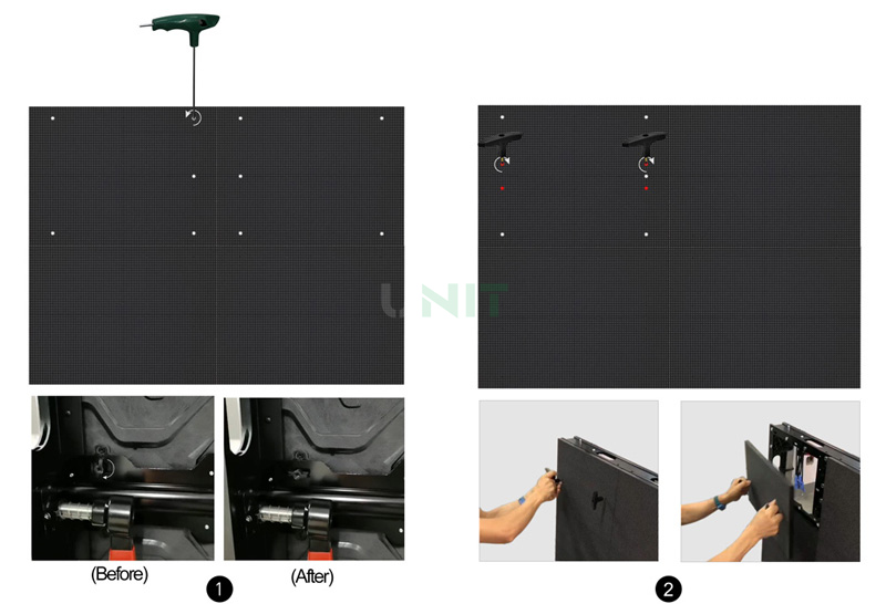 OF800 outdoor led board