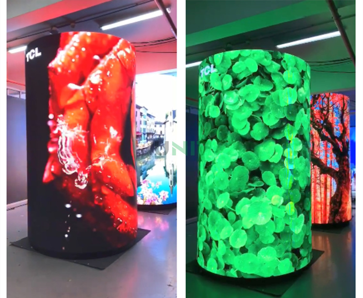 cylinder led screen