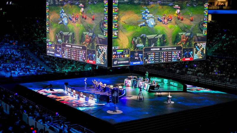 esports stage led display
