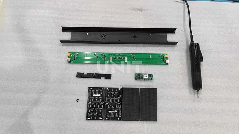 Shelf LED display fitting