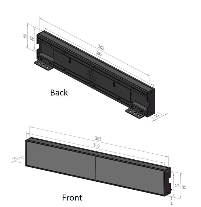 shelf led display screen