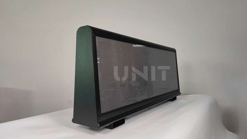 Taxi Top LED Front and Side View