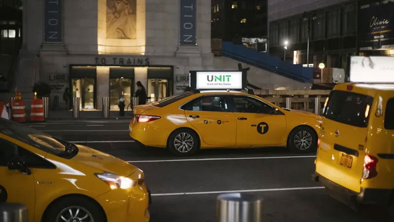 UNIT taxi LED display screen (1)