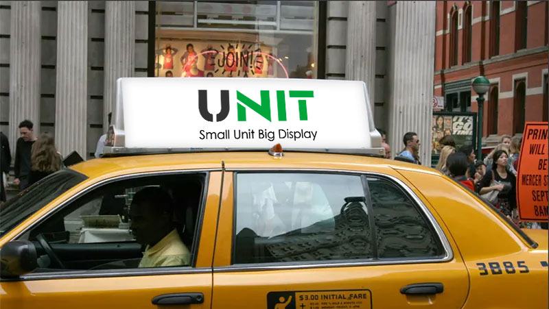 UNIT taxi LED display screen (2)