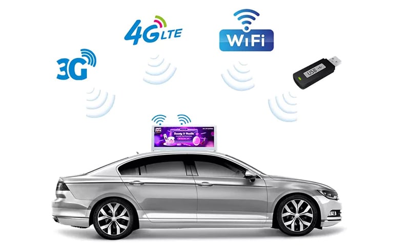 car top led display