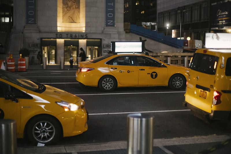taxi LED top display