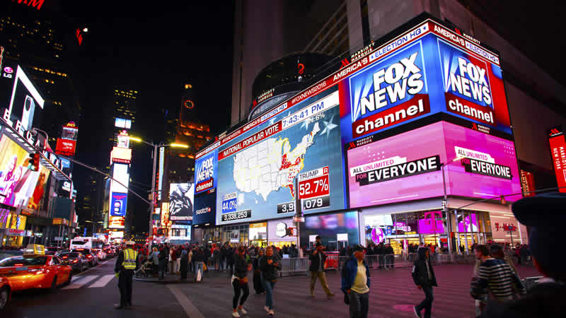Marriott Hotel Large 3D Billboard in times square