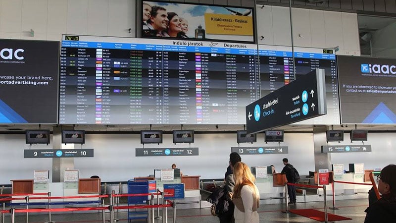 airport LED display