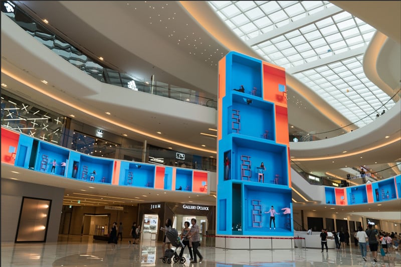 shopping mall led display