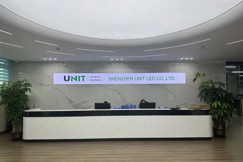 UNIT LED COMPANY reception