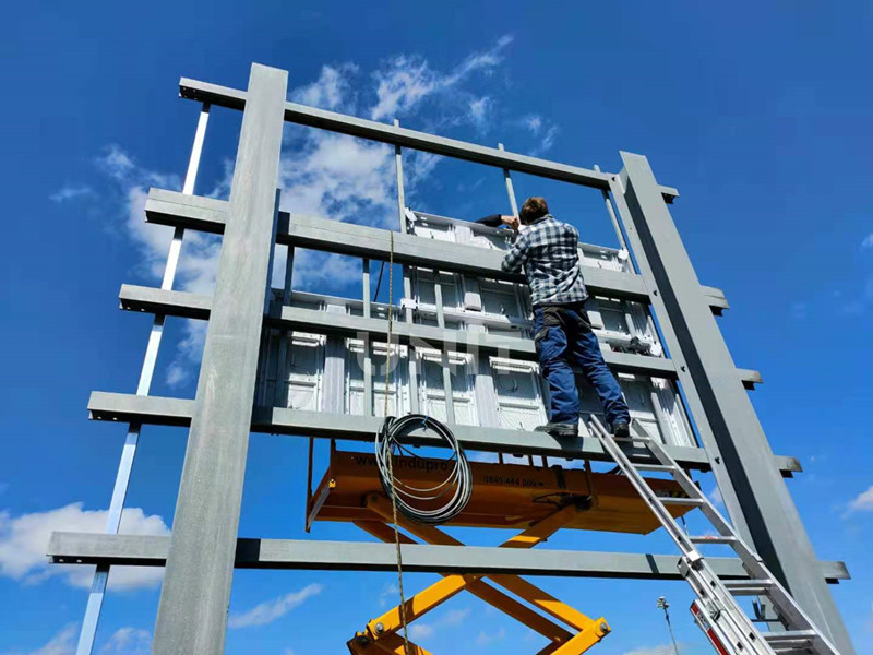 outdoor led screen installation