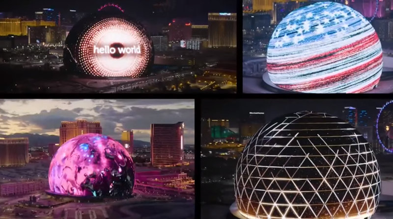 the las vegas msg sphere
